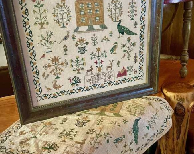Hannah Smith 1838 Needlework Press Cross Stitch Pattern Etsy