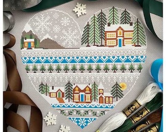 Heart of Winter - Little Dove Designs - Cross Stitch Pattern