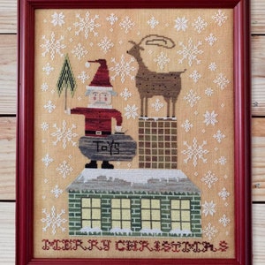 Snowy Christmas - Lucy Beam Love in Stitches - Cross Stitch Pattern