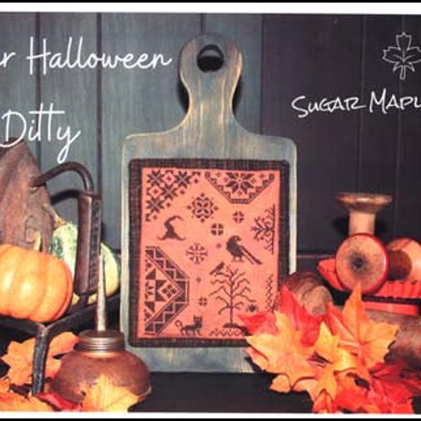 Quaker Halloween Ditty - Southern Stitchers Co - Cross Stitch Pattern