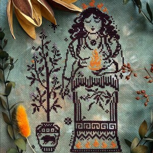 PREORDER Hestia - Quaternion Creations - Cross Stitch Pattern