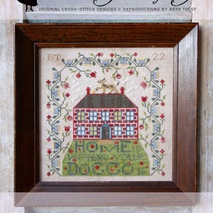 Home Is Where Your DOGGO Is - Heartstring Samplery - Cross Stitch Pattern