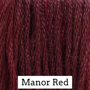 Manor Red - Classic Colorworks Cotton Thread - Floss