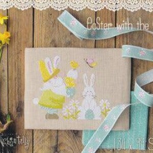 Easter with the Gnome - Madame Chantilly - Cross Stitch Pattern