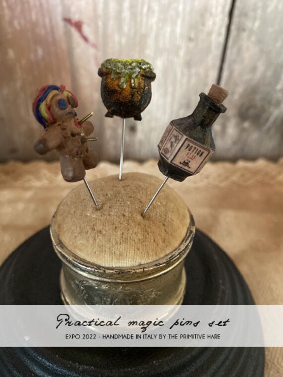 Needlework Expo 2022 Preorder Practical Magic Pin Set Etsy