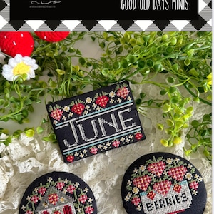 June, Good Old Days - Stitching with the Housewives - Cross Stitch Pattern