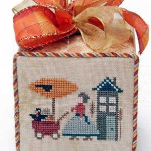 Thankful Frill - Heart In Hand Needleart - Cross Stitch Pattern