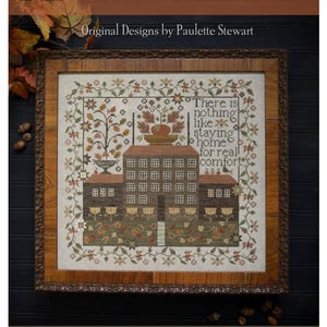Real Comfort - Plum Street Samplers - Cross Stitch Pattern