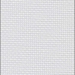 18 Count Aida - Silver Moon Zweigart Cross Stitch Fabric