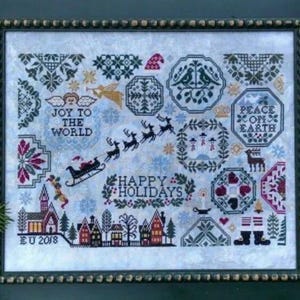 Holiday Quaker - Lila&#39;s Studio - Cross Stitch Design
