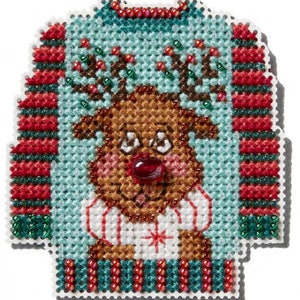 Ugly Sweater - Mill Hill - Winter 2024 Seasonal Ornament