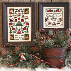And To All a Good Night No. 167 - The Prairie Schooler - Cross Stitch Pattern