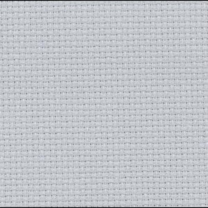 18 Count Aida - Blue Cashmere Aida Zweigart Cross Stitch Fabric