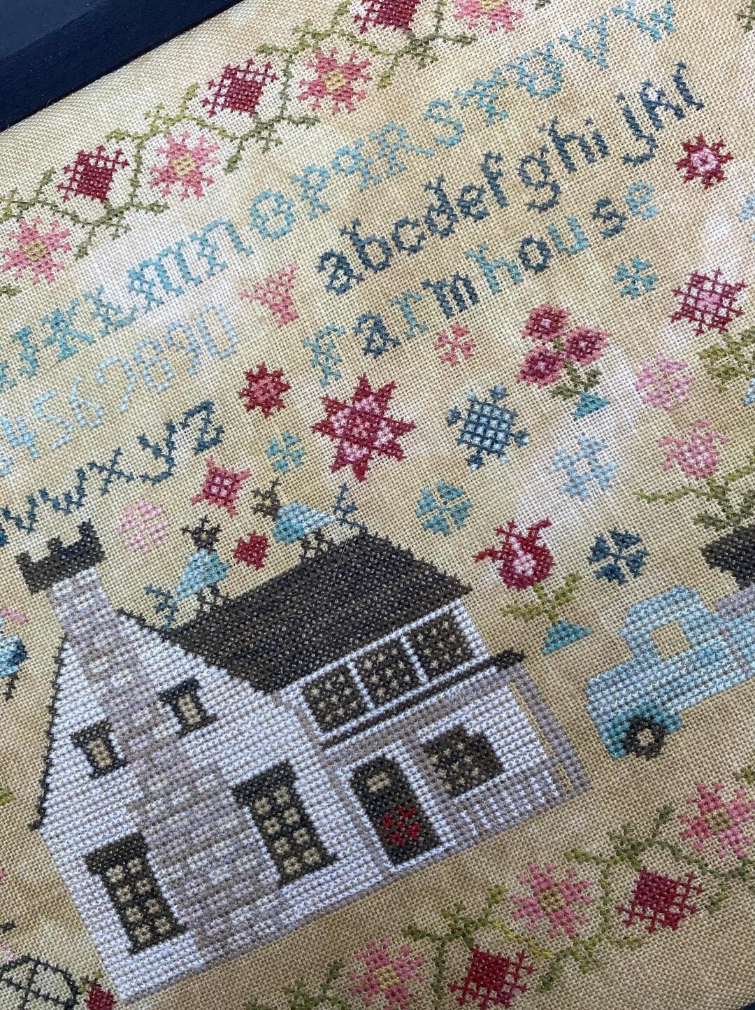 Vintage Farmhouse Sampler - Pansy Patch Quilts and Stitchery - Cross ...