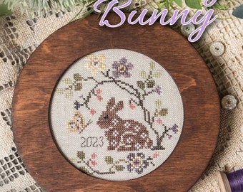 Chubby Bunny - Jeannette Douglas - Cross Stitch Pattern