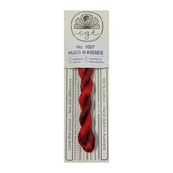 Cottage Garden Threads - 1007 Hugs N Kisses Stranded Cottage Garden Threads - 1007 Hugs N Kisses Stranded