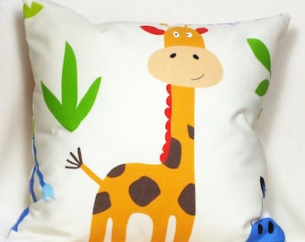 Cushion Giraffe - Lion * Decoration Pillow