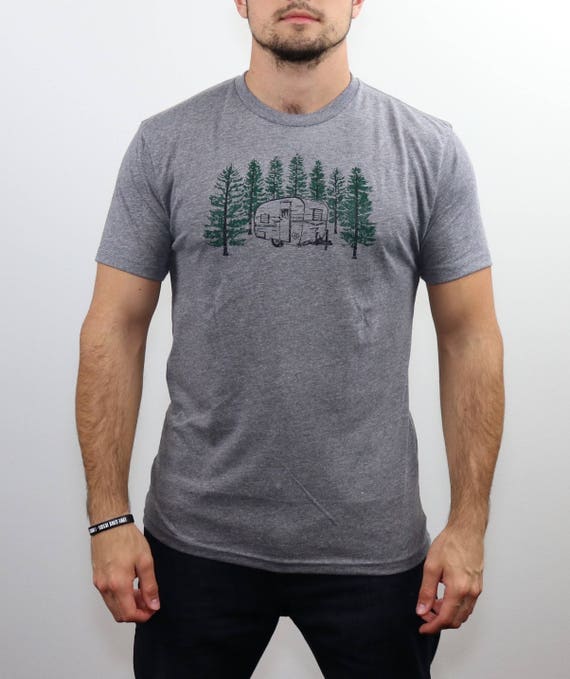 Vintage Camper Unisex Triblend T Shirt 