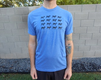 Goat Herd • Unisex Triblend T Shirt • Goat Design • Goat Love • Goats • Farm Life