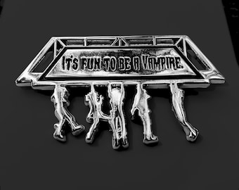 THE LOST BOYS • It's Fun To Be a Vampire • Jumbo Metal Pin