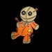 Trick R Treat SAM Voodoo Doll Halloween Enamel Pin 