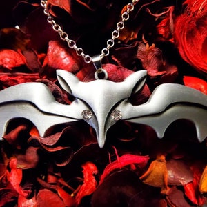 Lily Munster SCREEN ACCURATE Replica Bat Necklace