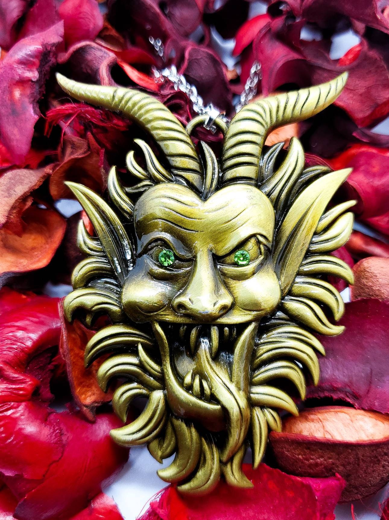 KRAMPUS Amulet Necklace