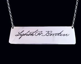 LIZZIE BORDEN Stainless Steel Signature Necklace