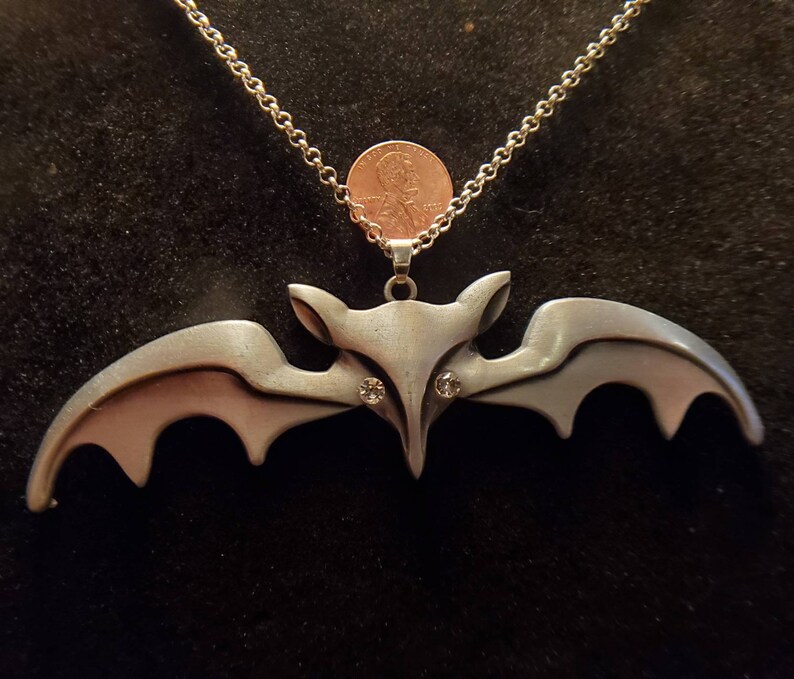 Lily Munster SCREEN ACCURATE Replica Bat Necklace Etsy