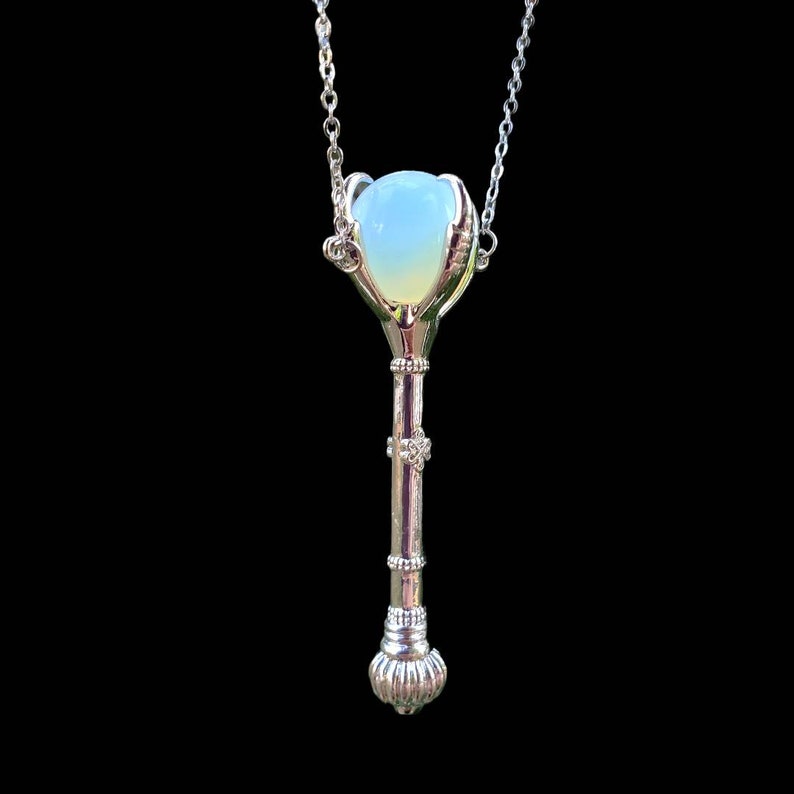 Halloweentown MERLIN'S TALISMAN Replica Opal Necklace Etsy