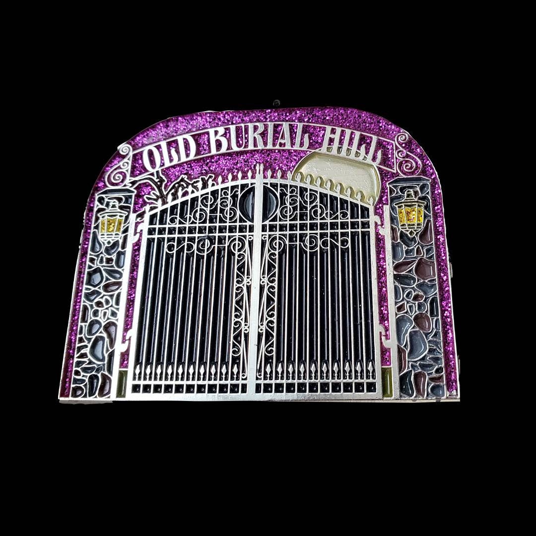Old Burial Hill HOCUS POCUS Cemetery Gates Enamel Pin - Etsy