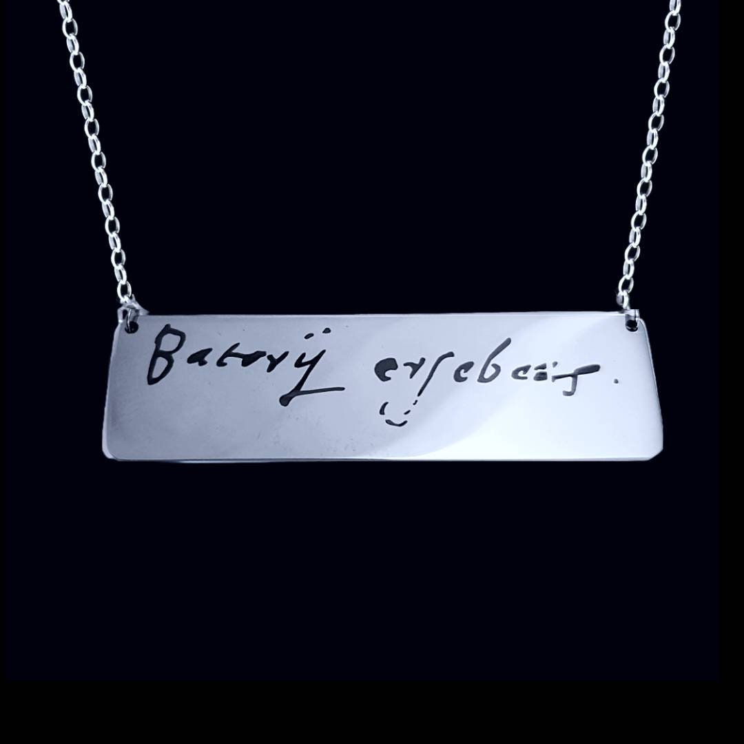 COUNTESS ELIZABETH BATHORY Stainless Steel Signature Necklace
