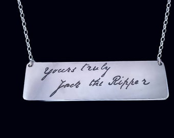 JACK THE RIPPER Stainless Steel Signature Necklace