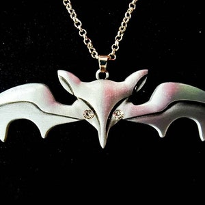 Lily Munster SCREEN ACCURATE Replica Bat Necklace - Etsy