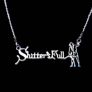 SHITTER&#39;S FULL Cousin Eddie Stainless Steel Necklace