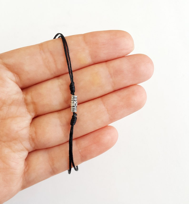 Men's Tube Bracelet Men's Thin Bracelet Men's String Bracelet Gift for