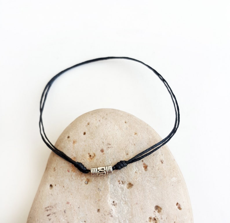 Men's Tube Bracelet Men's Thin Bracelet Men's String Bracelet Gift for