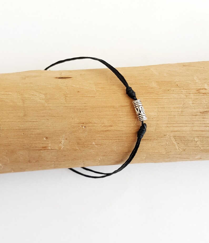 Men's Tube Bracelet Men's Thin Bracelet Men's String Bracelet Gift for