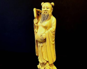 寿（寿老）長寿の神 - 福禄寿神の一柱 - Etsy 日本