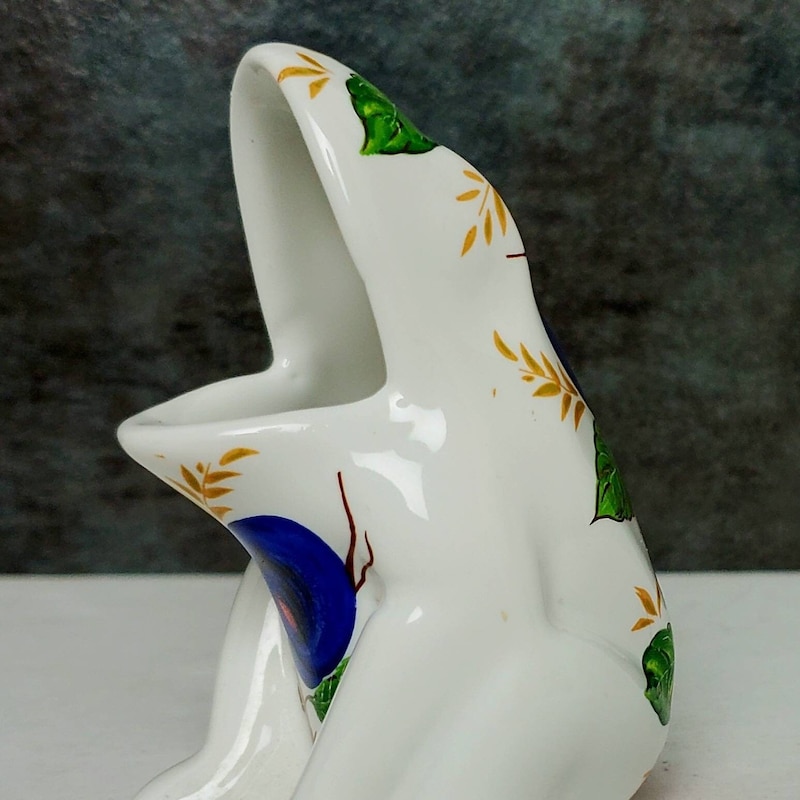Porcelain Frog - Etsy