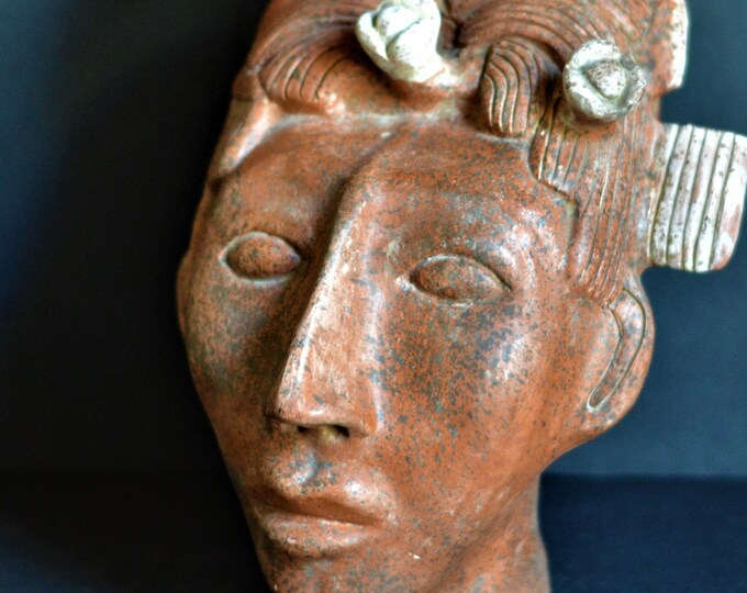 Head of Pakal Mayan King of Palenque Kinich Janaab Pakal Maize God Lord ...