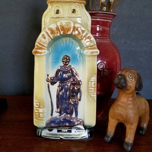 Vintage 1970s Jim Beam Kentucky Bourbon Decorative Decanter Commemorating The  200th Anniversary of California Missions