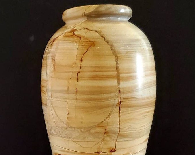 Natural Stone Marble Vase Etsy