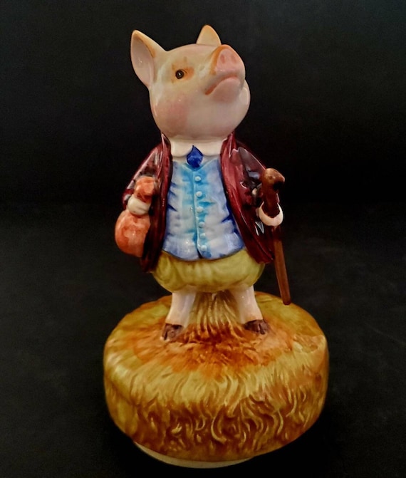 Vintage Schmid Musical Box Beatrix Potter Tale of 