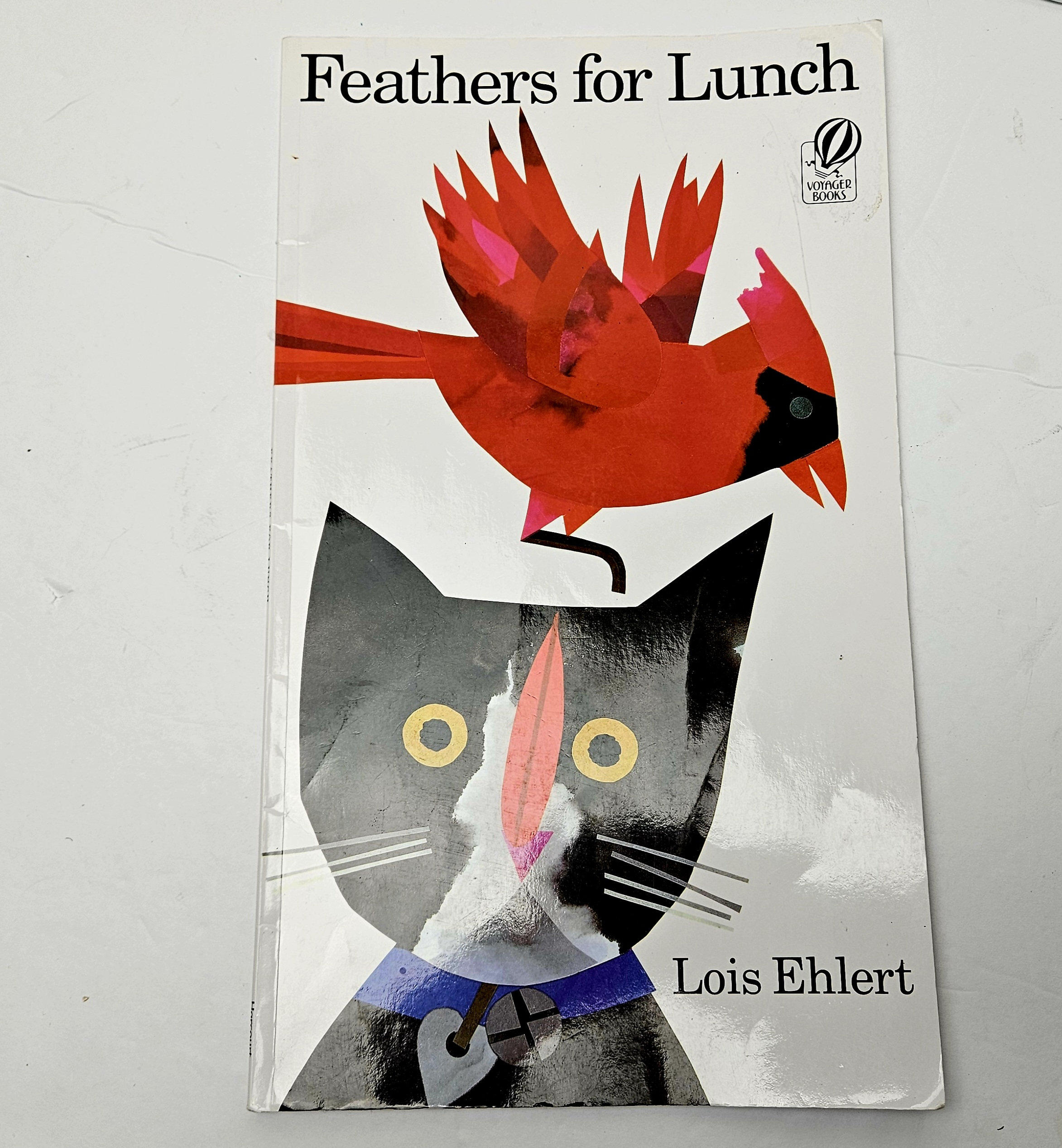Feathers for Lunch Lois Ehlert Paperback 1996 Children's Picture Book
