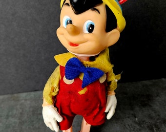 アメリカン雑貨 Disney (訳あり)ビンテージ ピノキオ 操り人形 ピノキオ 木彫 操り人形 - メルカリ