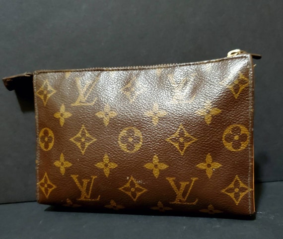 Vintage Genuine Louis Vuitton Cosmetic Pouch - image 4