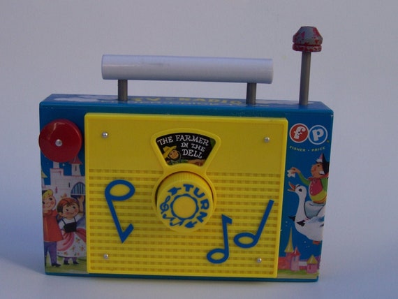 fisher price tv radio classic toy