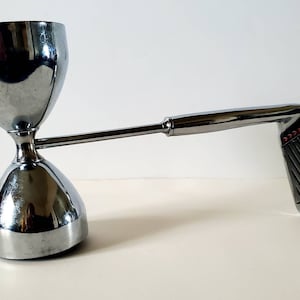 Vintage Stainless Steel Golf Club Double Shot Jigger Cocktail Bar Tool