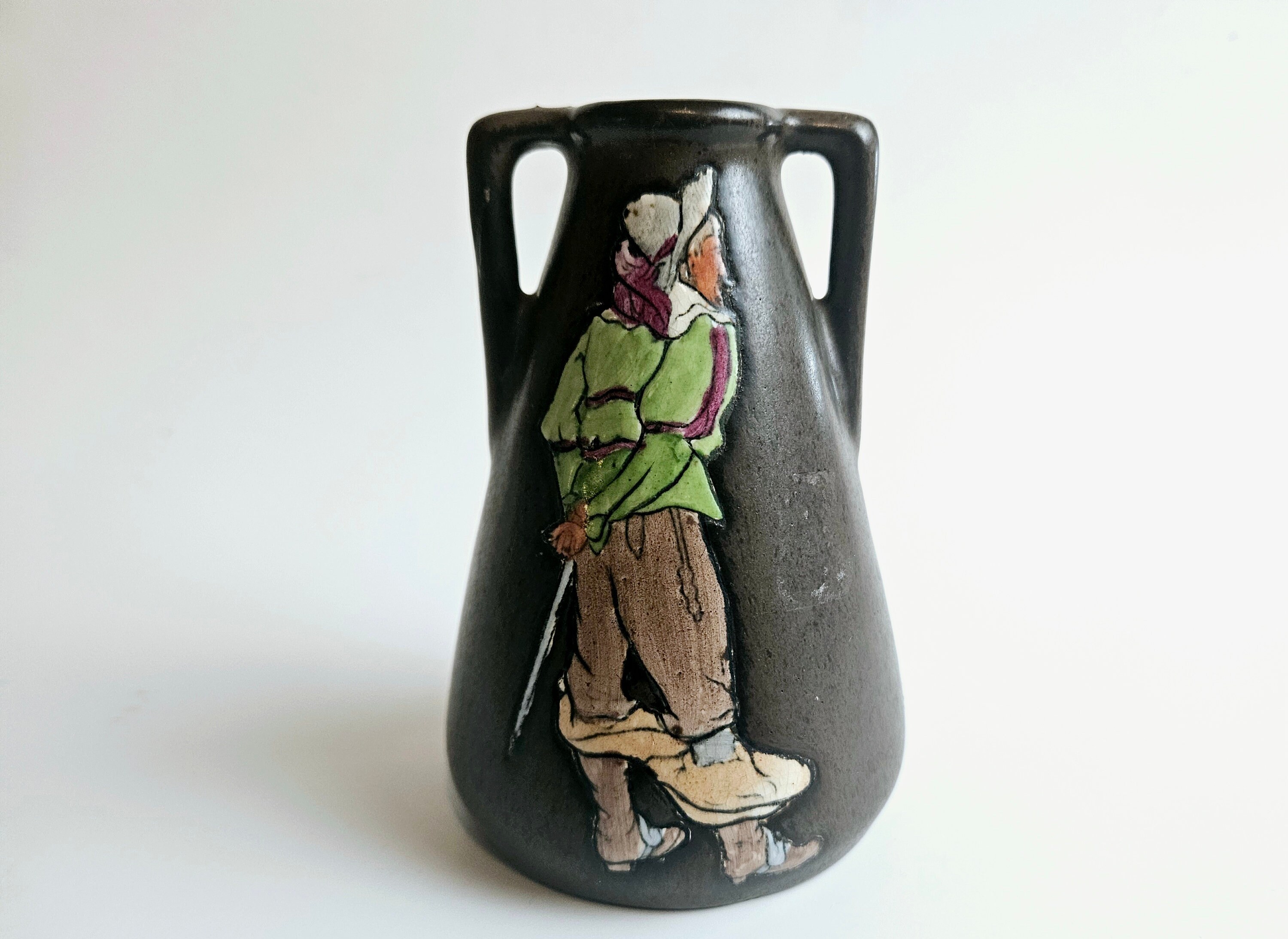 アンティーク オーストリア アンフォラ アーツ＆クラフツ ステル